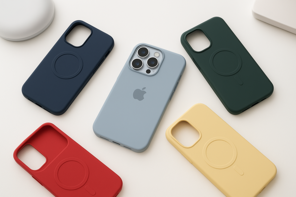 Best silicone case for iPhone 16 Pro Max — MagSafe compatible soft touch cases.