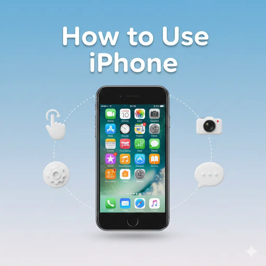 How to use iPhone easily with tips and basic features explained