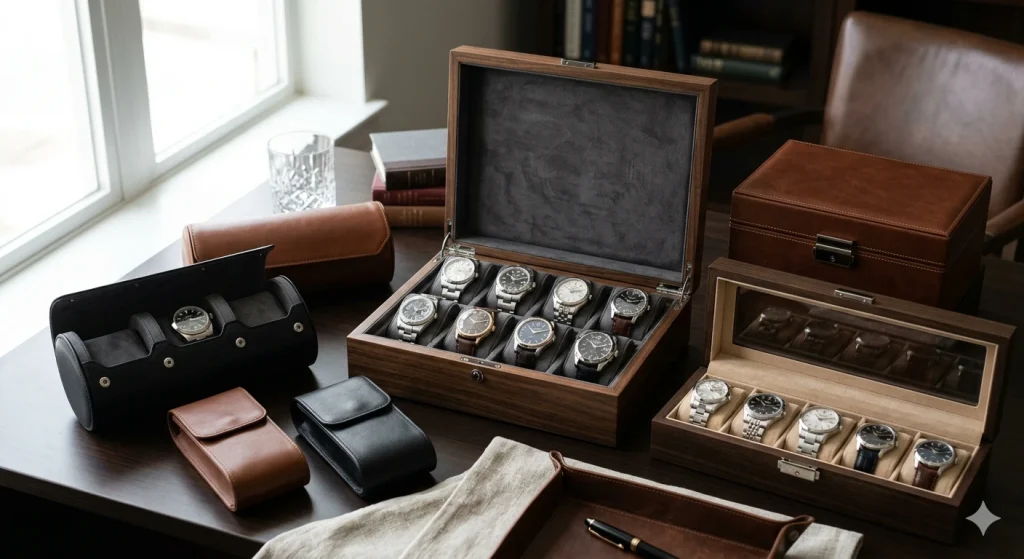 Watch Cases for Men: Stylish Storage & Travel Protection