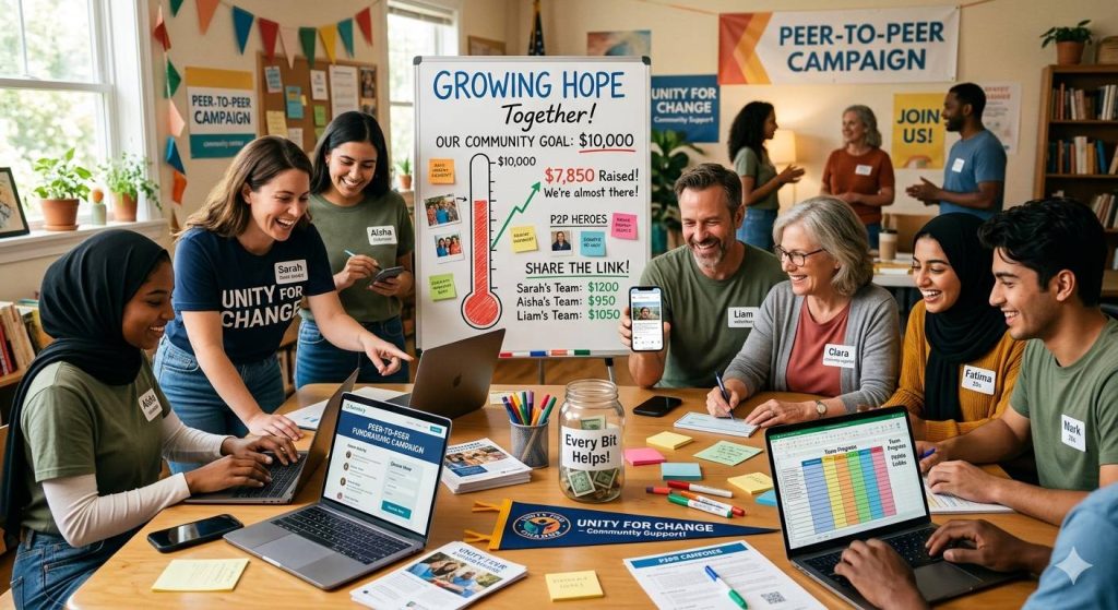 P2P Fundraising Campaign Tips for Small Organizations