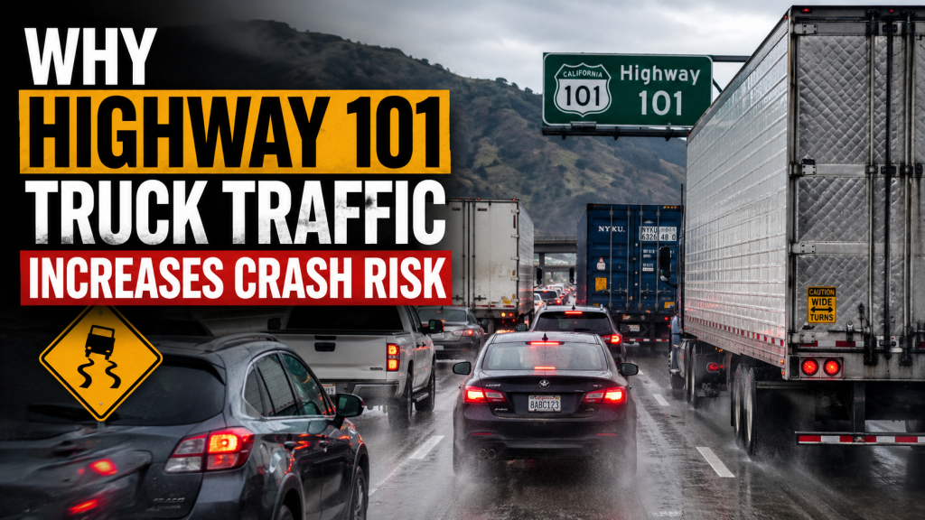 Why Highway 101 Truck Traffic Increases Crash Risk
