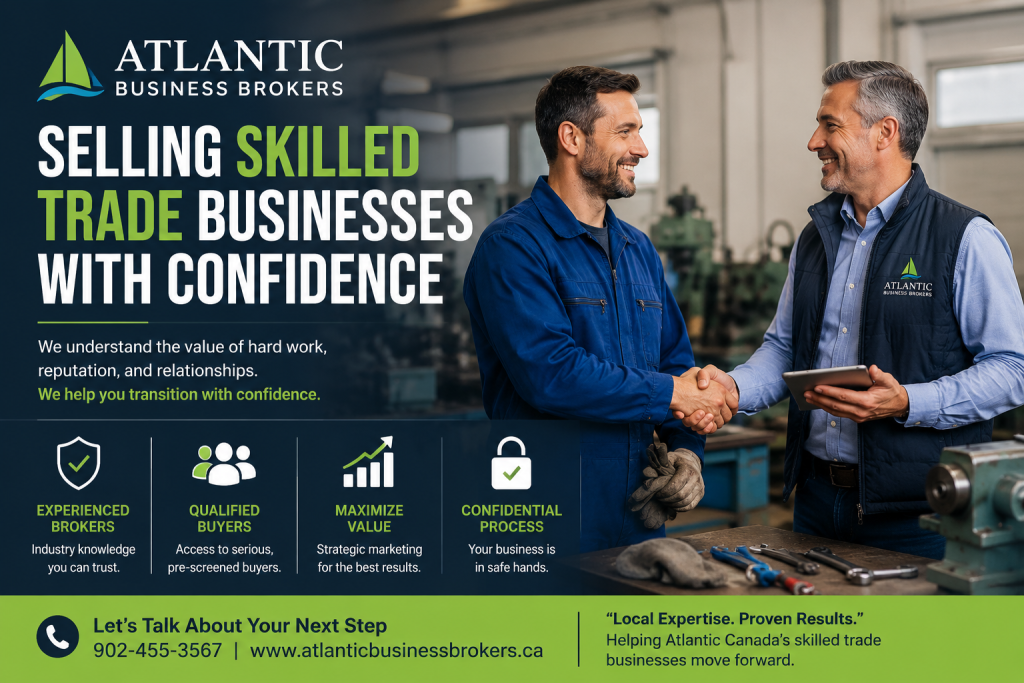 Atlantic Business Brokers: Selling Skilled Trade Businesses with Confidence