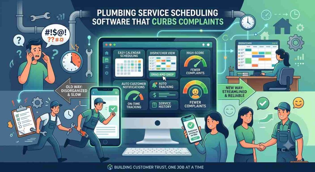Plumbing Service Scheduling Software That Curbs Complaints